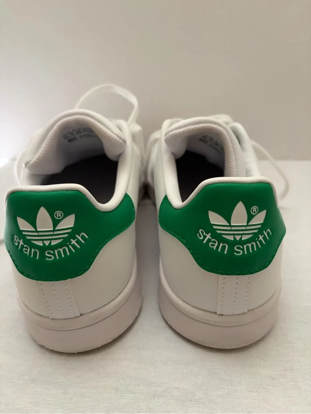 Adidas Originals Stan Smith White Green Sneakers Men’s 5.5 Leather Shoes
